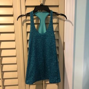 Lululemon RARE Racerback Bali Breeze Tank Top